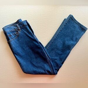 Levi's Vintage Dark Blue Denim Jeans   - Size 8M